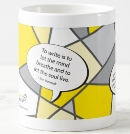Conference And Meeting Planner Quality Ceramic COFFEE MUG Write Learn and Earn