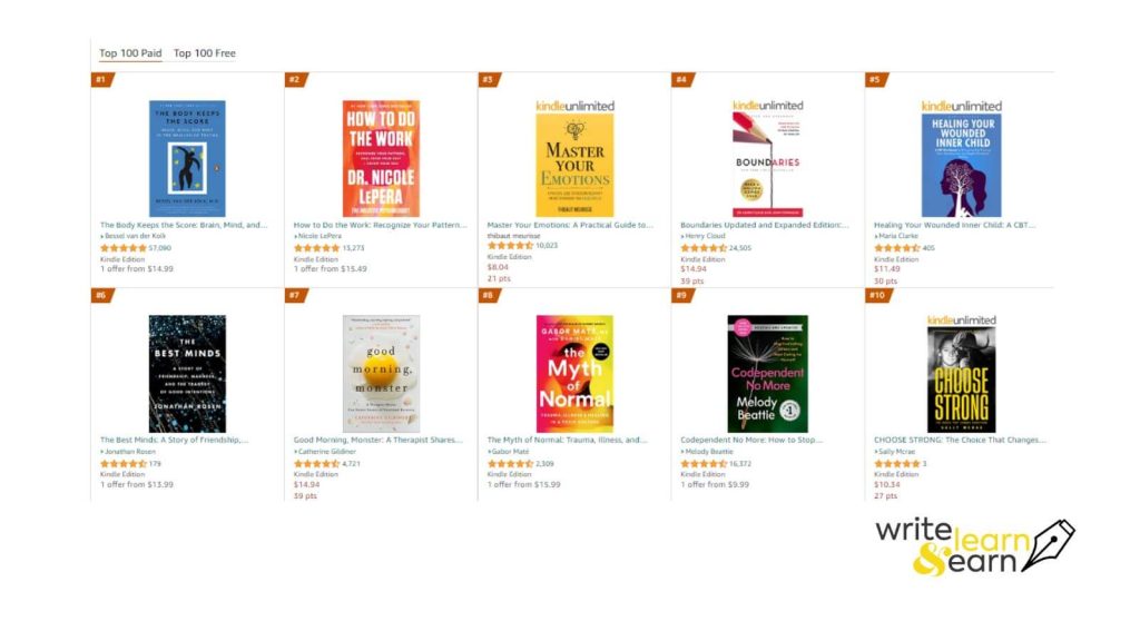 Check the what the Number One Best Seller is in that Category