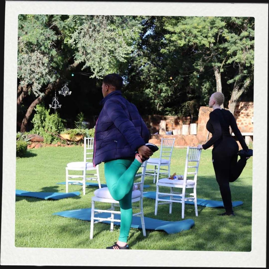 Zanela at the Writers Retreat