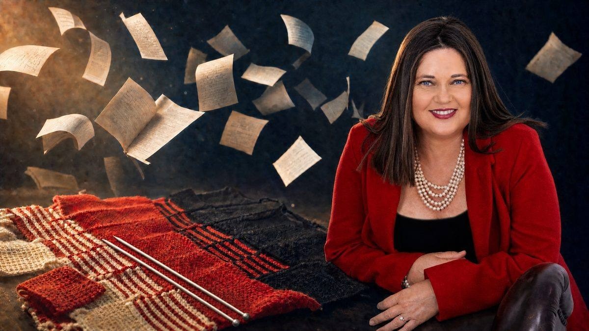 What Knitting a Blanket Taught Me about Writing your Legacy by Kim Vermaak